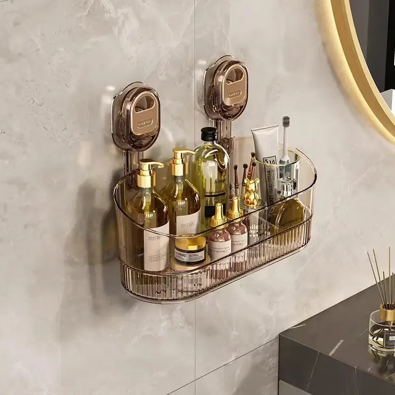 💖No-Drill Bathroom Suction Storage Box💖
