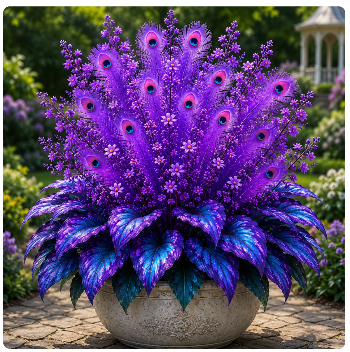 🌿🔥 Termical Hosta Corms – Stunning Colors That Brighten Any Space 🦚