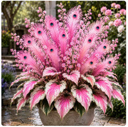 🌿🔥 Termical Hosta Corms – Stunning Colors That Brighten Any Space 🦚
