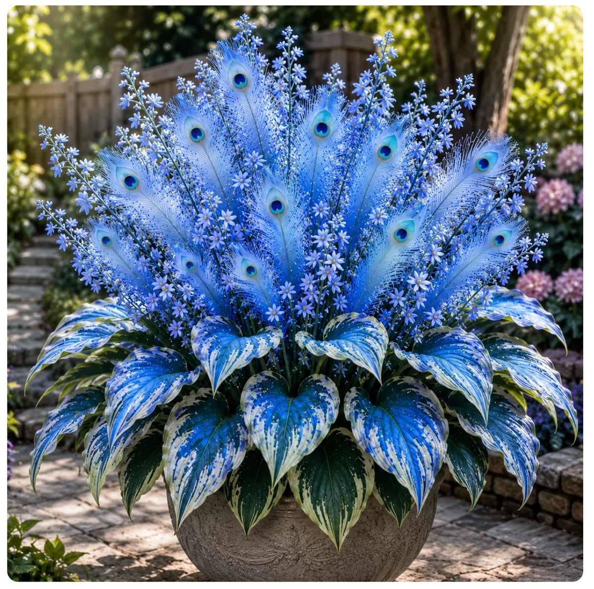 🌿🔥 Termical Hosta Corms – Stunning Colors That Brighten Any Space 🦚
